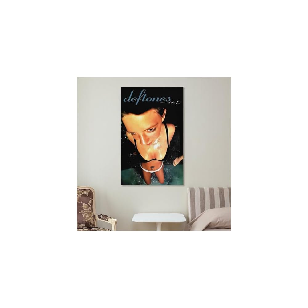 Deftones Poster Vintega MusicCanvas Art for Room Aesthetic And Wall Art Picture Living Room Decor Poster12x18inch(30x45cm)