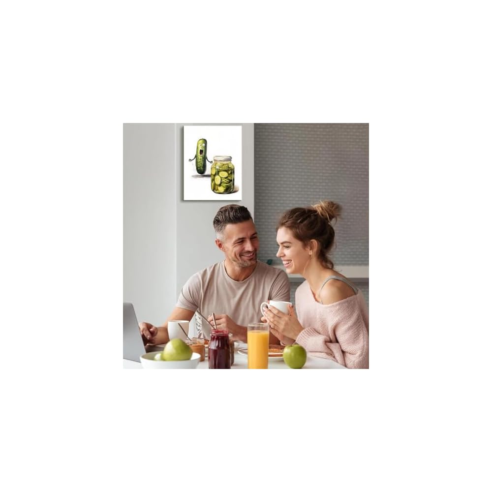Kitchen Wall Decor funny Canvas Wall Art Vintage Painting Picture for Modern Home Dining Room Contemporary Artwork Decoration Kitchen Canvas Wall Art for Dining Room Decorative A-382