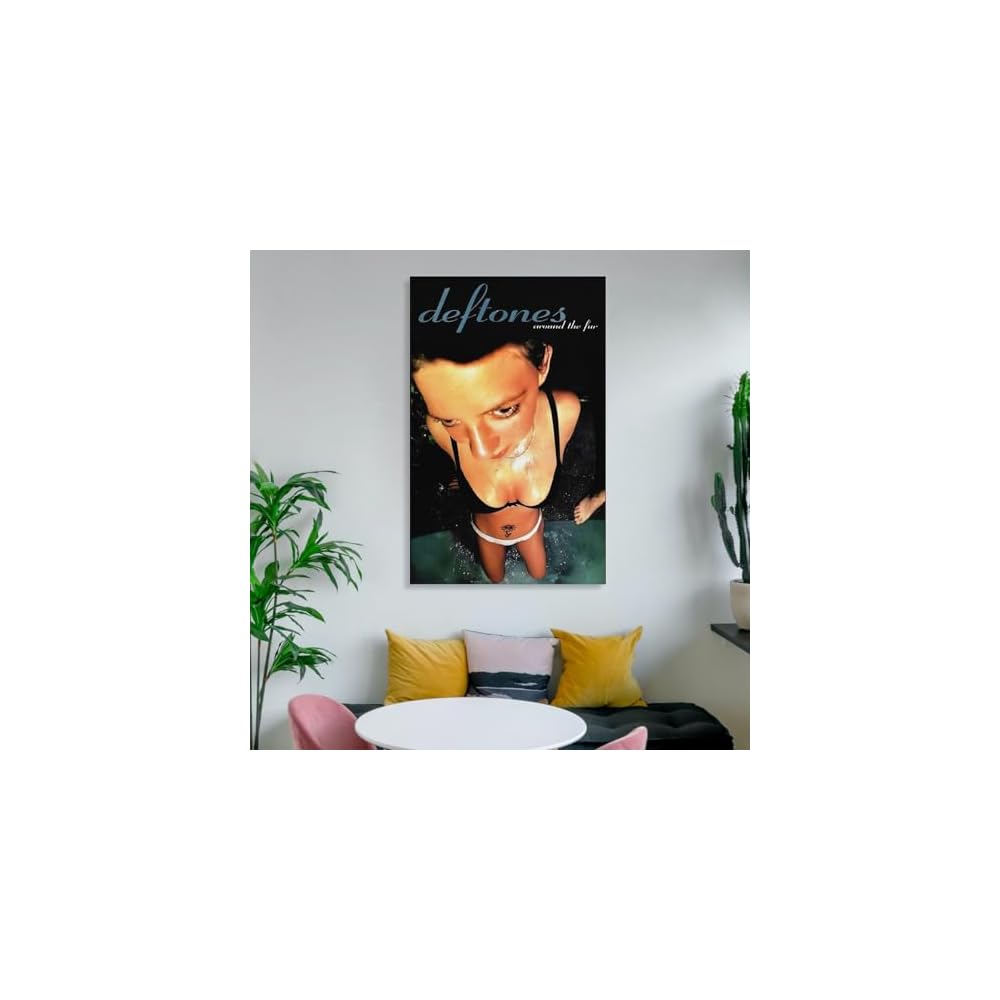 Deftones Poster Vintega MusicCanvas Art for Room Aesthetic And Wall Art Picture Living Room Decor Poster12x18inch(30x45cm)