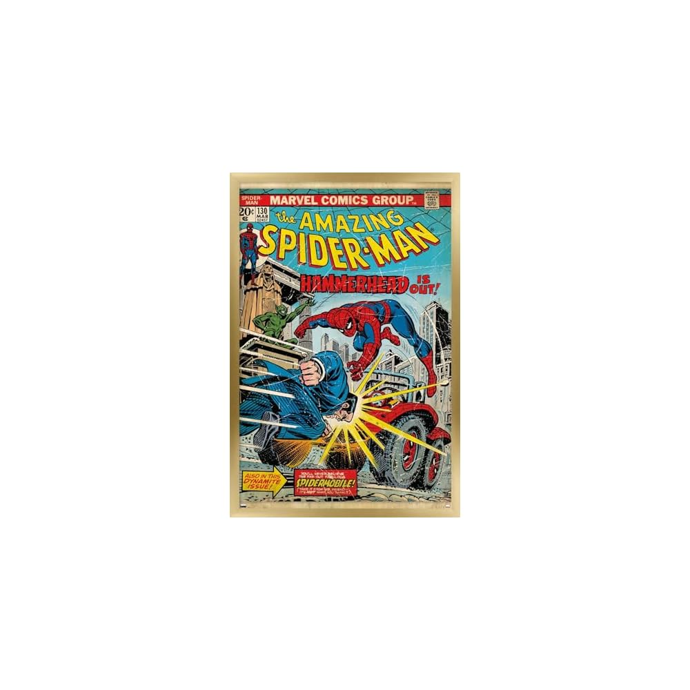 Marvel Comics Spider-Man - Amazing Spider-Man #130 Wall Poster, 19L x 13W, Premium Unframed Version