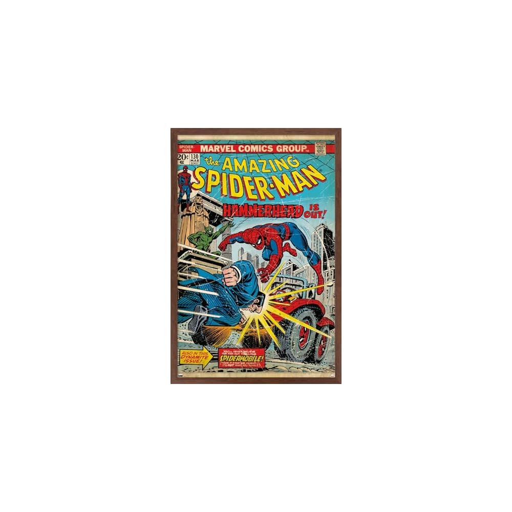 Marvel Comics Spider-Man - Amazing Spider-Man #130 Wall Poster, 19L x 13W, Premium Unframed Version