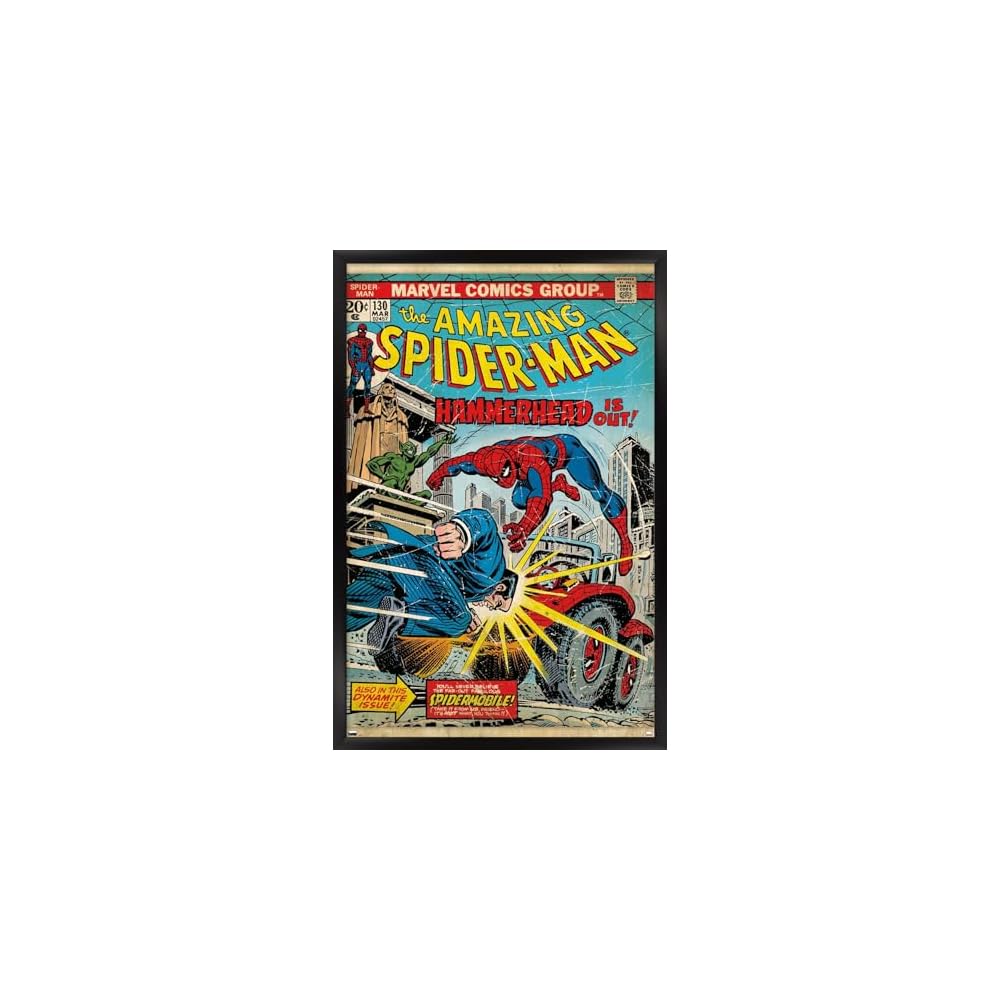 Marvel Comics Spider-Man - Amazing Spider-Man #130 Wall Poster, 19L x 13W, Premium Unframed Version