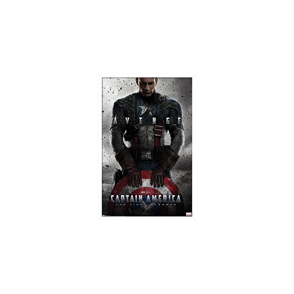 Marvel - Captain America - The First Avenger - One Sheet Wall Poster, 22.375" x 34", Premium Unframed Version