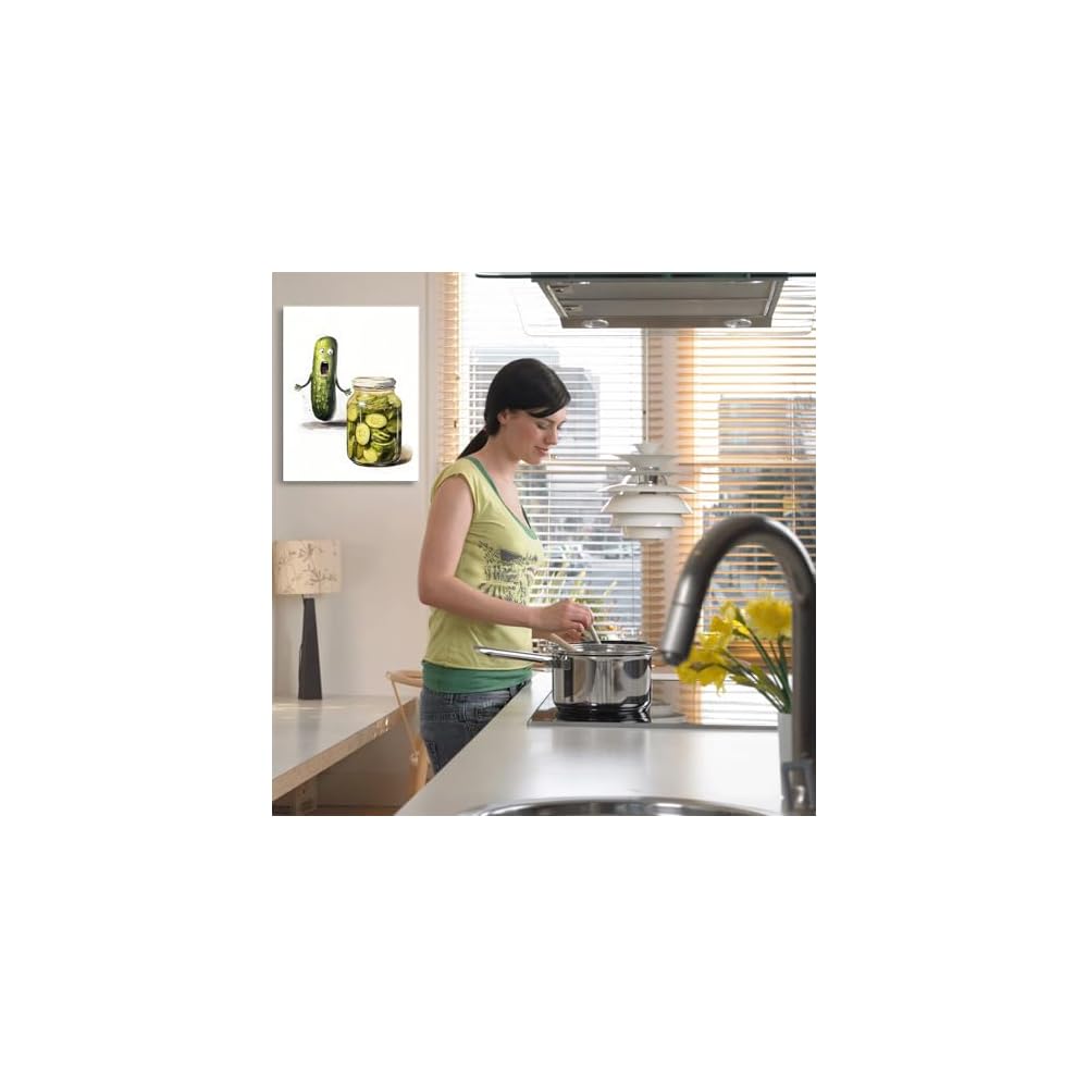 Kitchen Wall Decor funny Canvas Wall Art Vintage Painting Picture for Modern Home Dining Room Contemporary Artwork Decoration Kitchen Canvas Wall Art for Dining Room Decorative A-382