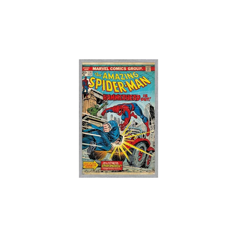 Marvel Comics Spider-Man - Amazing Spider-Man #130 Wall Poster, 19L x 13W, Premium Unframed Version
