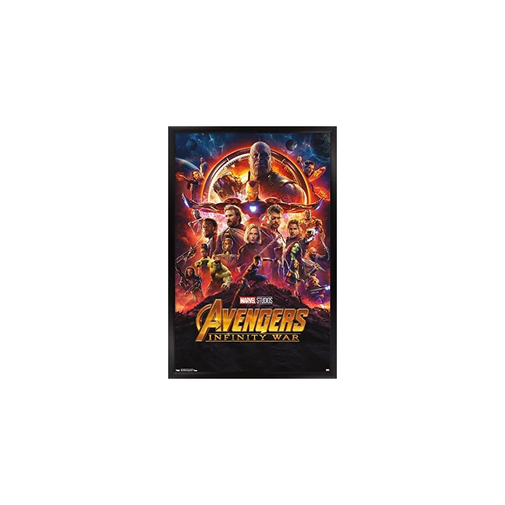 Marvel Avengers: Infinity War - One Sheet Wall Poster, 19L" x 13W", Premium Unframed Version
