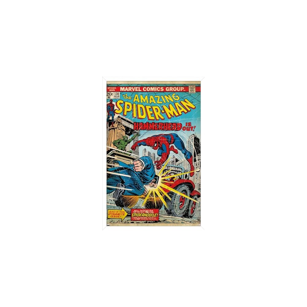 Marvel Comics Spider-Man - Amazing Spider-Man #130 Wall Poster, 19L x 13W, Premium Unframed Version