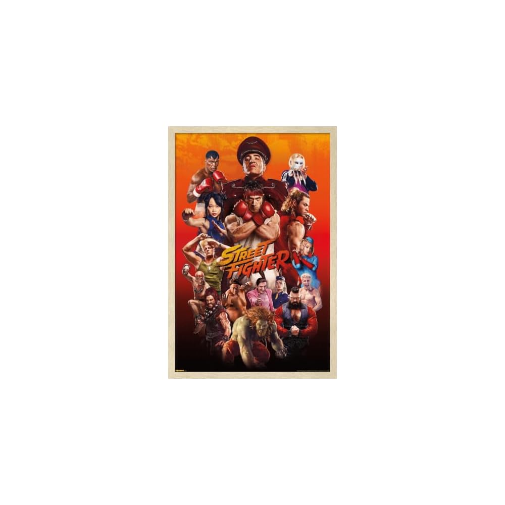 Street Fighter (2026) - Group Wall Poster, 19L x 13W, Premium Unframed Version