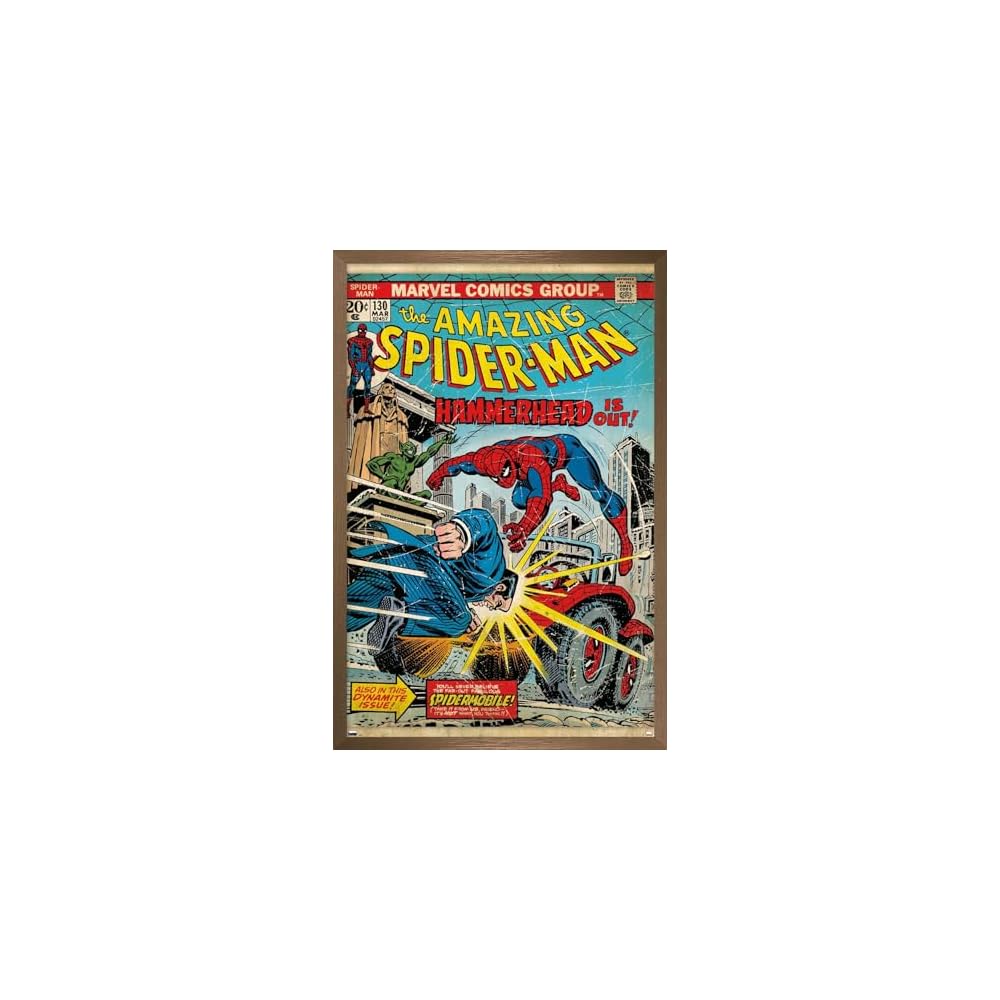 Marvel Comics Spider-Man - Amazing Spider-Man #130 Wall Poster, 19L x 13W, Premium Unframed Version