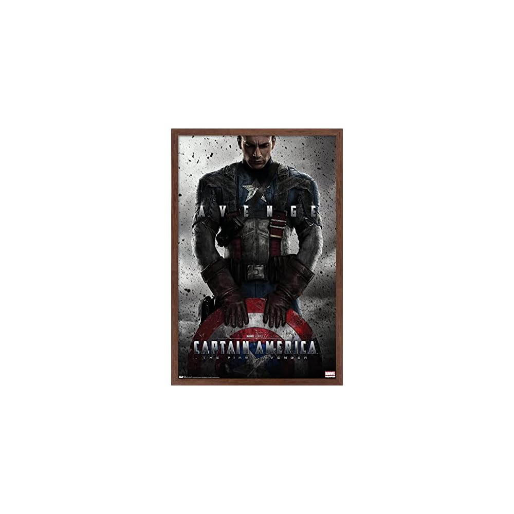 Marvel - Captain America - The First Avenger - One Sheet Wall Poster, 22.375" x 34", Premium Unframed Version