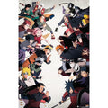 Naruto Shippuden - Face-Off Wall Poster, 34L" x 22.4W", Unframed Version